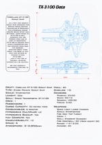 Prospekt XT-3100 - strona 2, schemat i dane