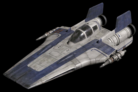 RZ-2 A-wing. Autor i źródło obrazka: Insider: The Last Jedi - The Official Collector's Edition