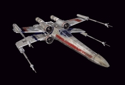 X-wing. Autor i źródło obrazka: zbiory autora