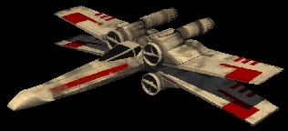 T-65R X-wing Recon. Autor i źródło obrazka: zbiory autora