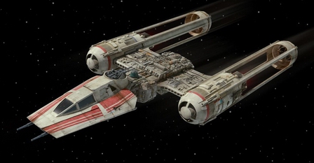 Y-wing NR2. Autor i źródło obrazka: starwars.com