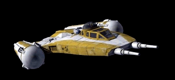 Y-wing BTL-B. Autor i źródło obrazka: zbiory autora